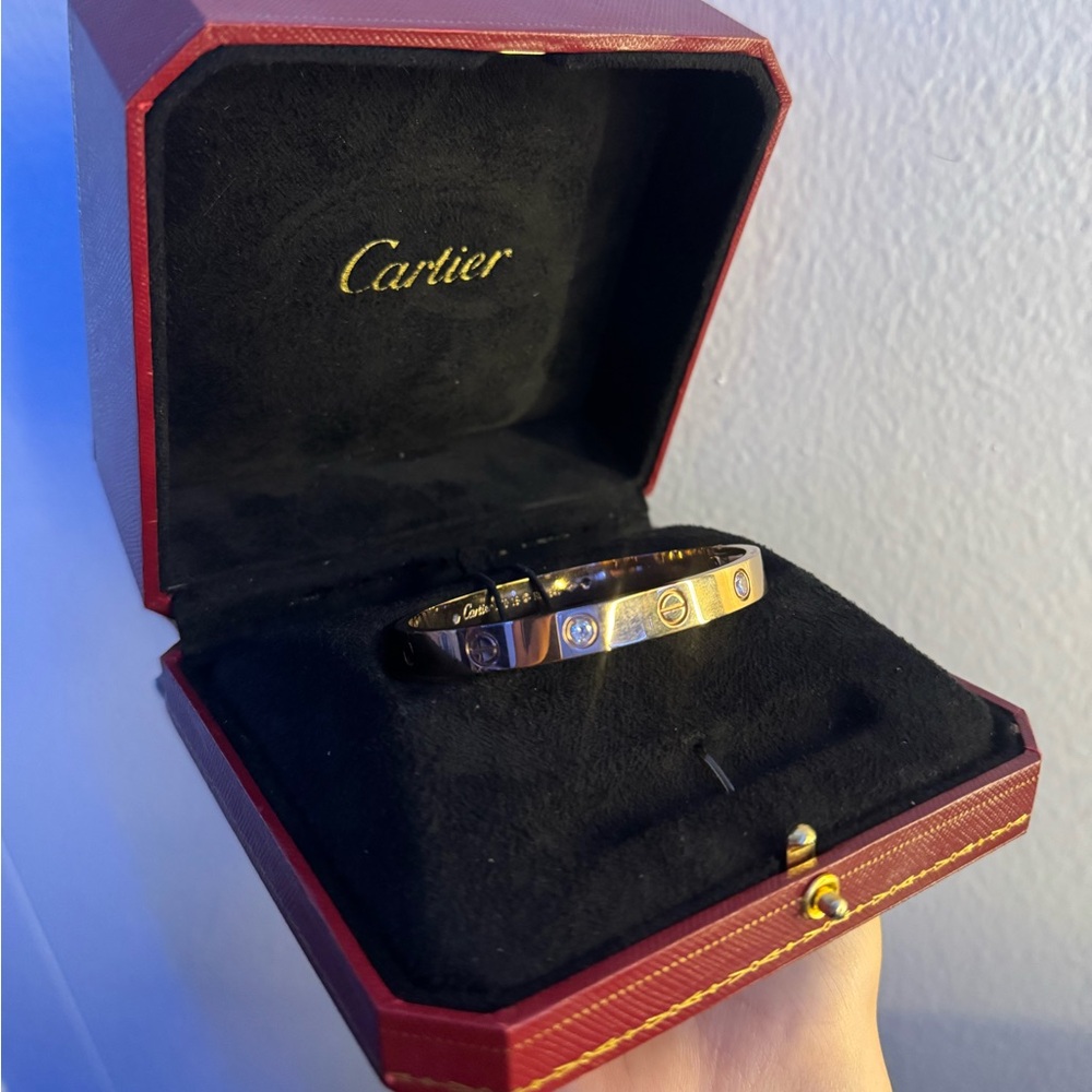 Cartier love bracelet rose gold